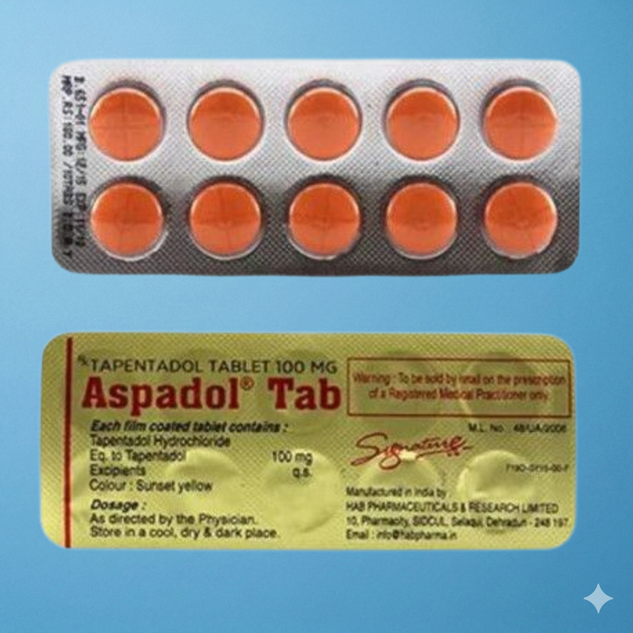 Tapentadol 100mg 1 Tapentadol 100mg
